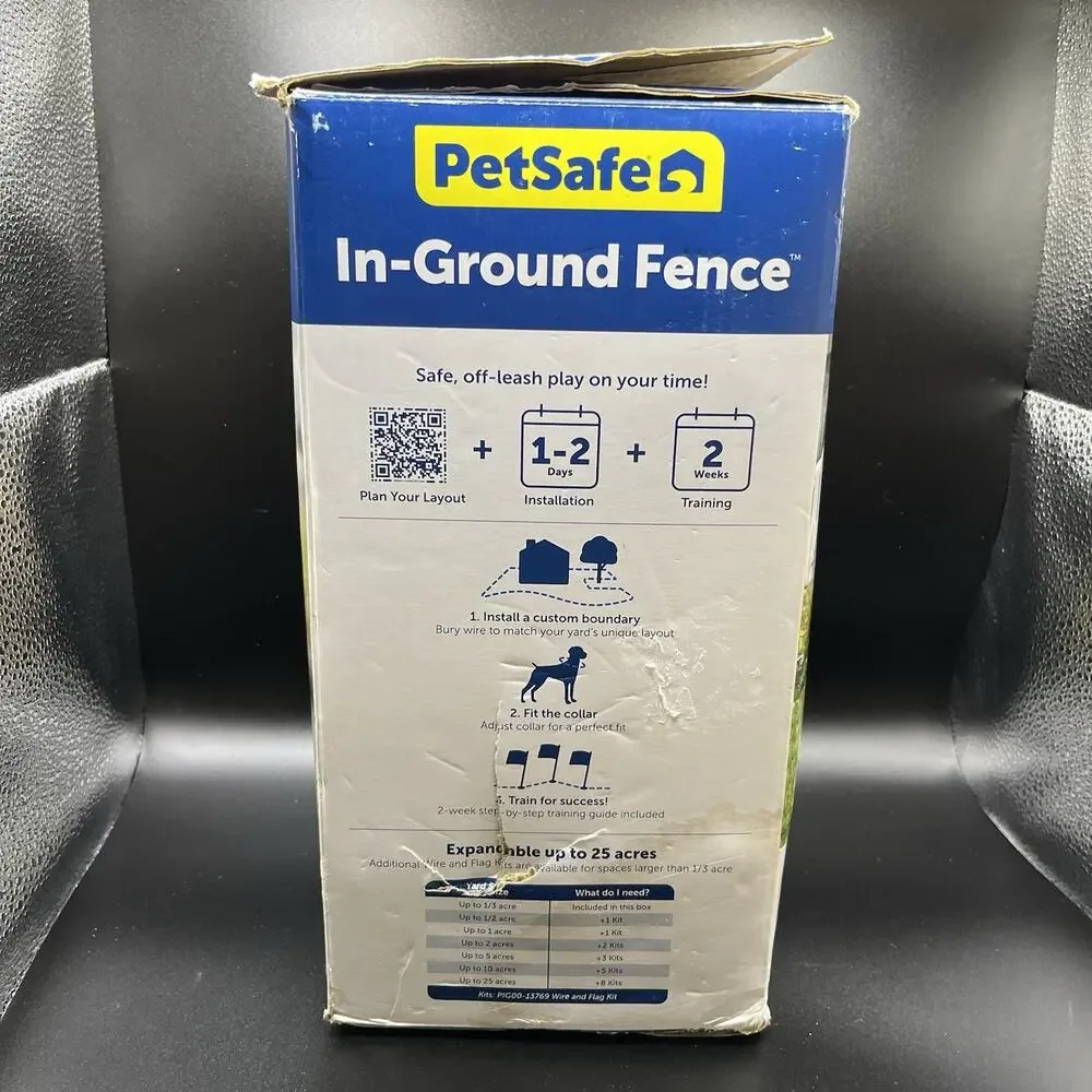 PetSafe In-Ground Fence Dogs 8lb+ PIG00-13661 Waterproof Tone Static NOB
